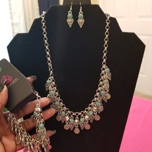 Jewelry $5.  Necklace and Bracelet $10